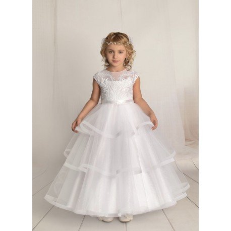 Handmade First Holy Communion Dress Style F02