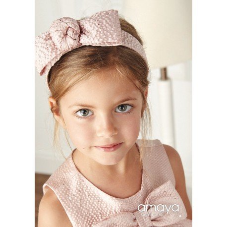Handmade Pink Confirmation/Special Occasion Headband Style 514265D