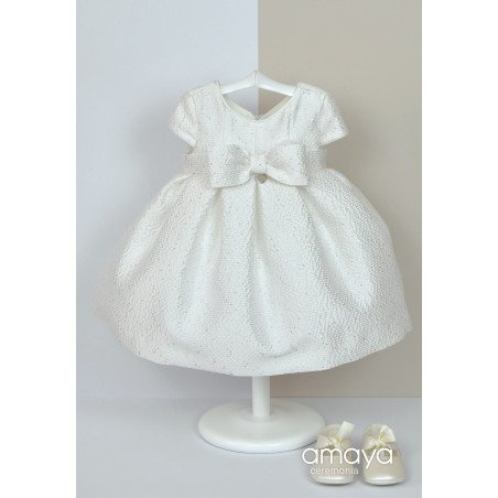 Ivory Handmade Baby Girl Christening Dress Style 512026MC