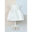 Amaya Handmade Ivory Baby Girl Christening Dress Style 512046SM