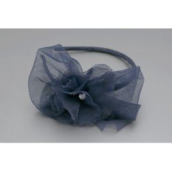 Navy Confirmation/Special Occasion Headband Style W-422