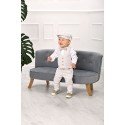 Baby Boy Pinstripes Beige Christening Outfit Style A020.2L