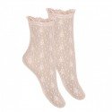 Pink Confirmation/Special Occasion Spanish Socks Style 4.502/4