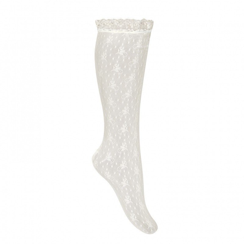 Ivory First Holy Communion Spanish Knee Socks Style 4.502/2