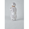 White Baby Boy Christening Romper Style BEN