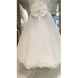 Handmade Ivory First Holy Communion Dress Style ALEXANDRA