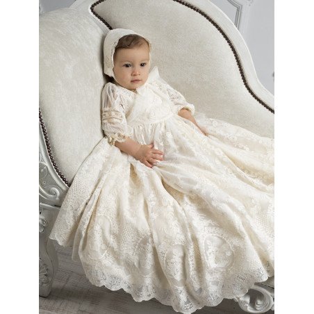 Marla Handmade Christening Gown Style M208