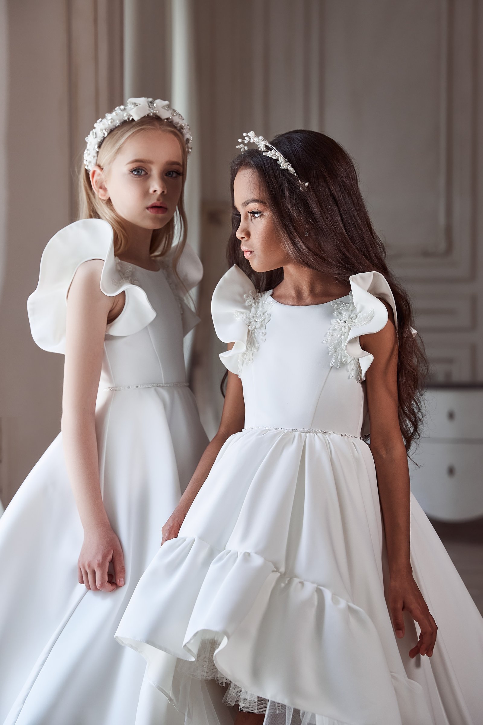 White First Holy Communion Dress