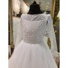 White Handmade First Holy Communion Dress Style LATIYA