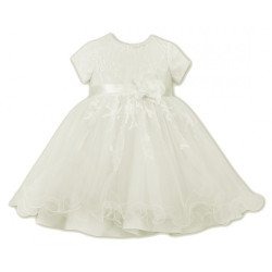 Sarah Louise Ivory Christening Dress Style 070064 M