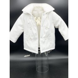 WHITE BABY JACKET STYLE J008