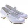 WHITE FIRST HOLY COMMUNION/SPECIAL OCCASION SHOES STYLE 5155