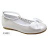 SPANISH IVORY FIRST HOLY COMMUNION SHOES BY TINNY SHOES STYLE 15222