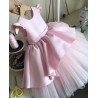 Beautiful Handmade Pink Silk Flower Girl / Special Occasion Dress Style MODENA COCO