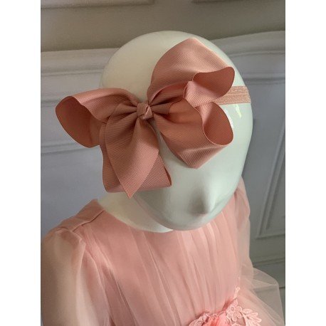 Handmade Pink Flower Girl/Special Occasion Headband Style PS02