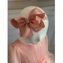 Handmade Pink Flower Girl/Special Occasion Headband Style PS02