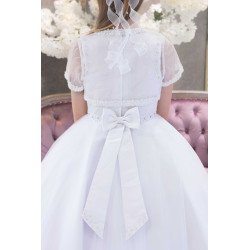 Beautiful White First Holy Communion Dress LOTUS