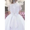 Beautiful White First Holy Communion Dress LOTUS