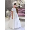 Handmade Ivory First Holy Communion Dress Style MORENA