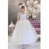 Handmade Ivory First Holy Communion Dress Style MIKELA