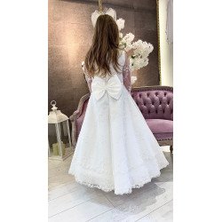 Handmade Ivory First Holy Communion Dress Style ALIKIA