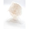 MARLA IVORY BABY GIRL CHRISTENING/BAPTISM BONNET STYLE M757