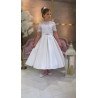 HANDMADE FIRST HOLY COMMUNION DRESS STYLE SONYA SHORT