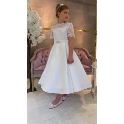 HANDMADE FIRST HOLY COMMUNION DRESS STYLE SONYA SHORT