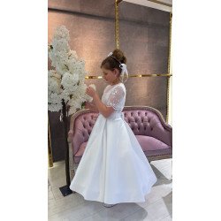 HANDMADE FIRST HOLY COMMUNION DRESS STYLE SONYA SHORT