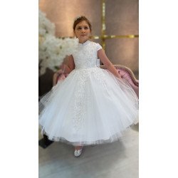 Handmade First Holy Communion Dress Style T-850