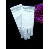 WHITE FIRST HOLY COMMUNION GLOVES STYLE 806