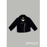 AMAYA BLACK CONFIRMATION/SPECIAL OCCASION JACKET STYLE 534017