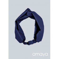 Amaya Handmade Navy Confirmation/Special Occasion Hairband Style 534093TU