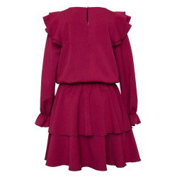 Burgundy Confirmation/Special Occasion Dress Style 0AW-3B