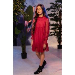 Red Confirmation/Special Occasion Dress Style 0AW-9C