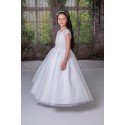 Sweetie Pie First Holy Communion White Dress Style 4064