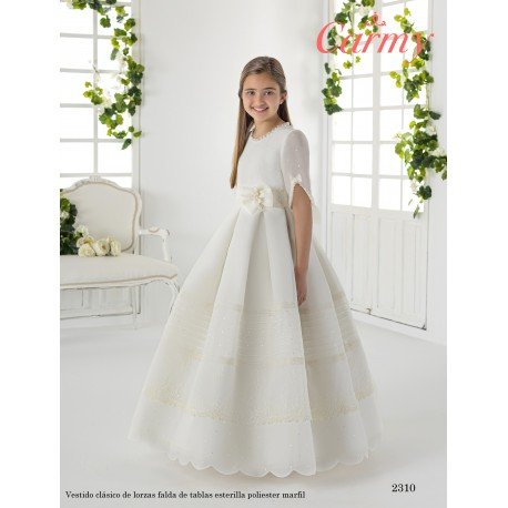 Carmy Handmade Ivory First Holy Communion Dress Style 2310