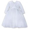 Sarah Louise White Flower Girl/Special Occasion Dress & Bolero Style 070068 BIS