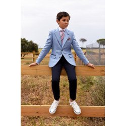 One Varones Blue First Holy Communion Jacket Style 10-04070