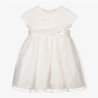 Sarah Louise Baby Girls Ivory Christening Dress Style 070095