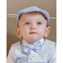 Baby Boy Christening Blue Cap Style Borys Cap