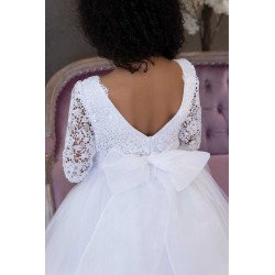 Handmade White First Holy Communion Dress Style TERESE