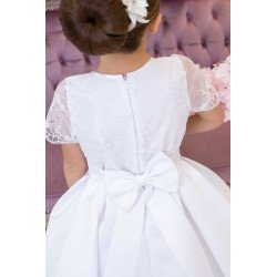 HANDMADE FIRST HOLY COMMUNION DRESS STYLE SONYA SHORT