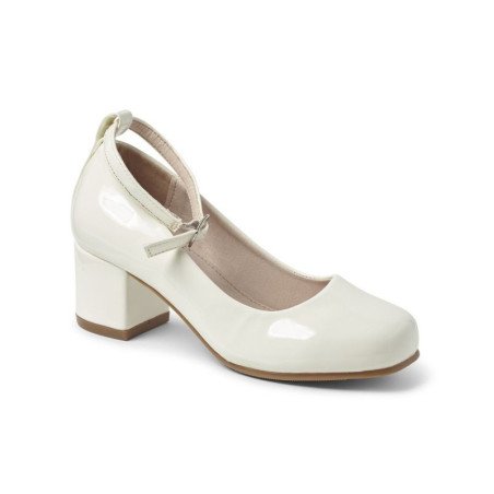 Girls Ivory Communion / Flower Girls Shoes Julia