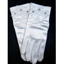 First Holy Communion Satin Gloves Style 808