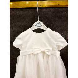 SARAH LOUISE IVORY BABY GIRL CHRISTENING GOWN 3 PIECE STYLE 001073