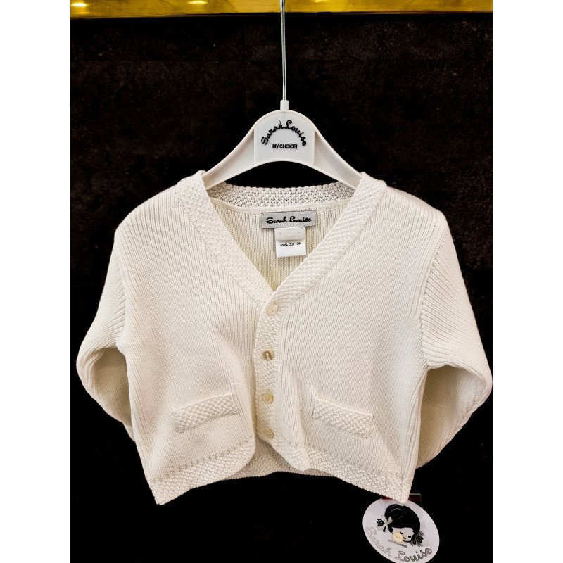 Ivory clearance christening cardigan