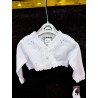 SARAH LOUISE WHITE KNITTED BOLERO STYLE 006703