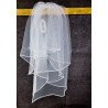 White First Holy Communion Veil CV180