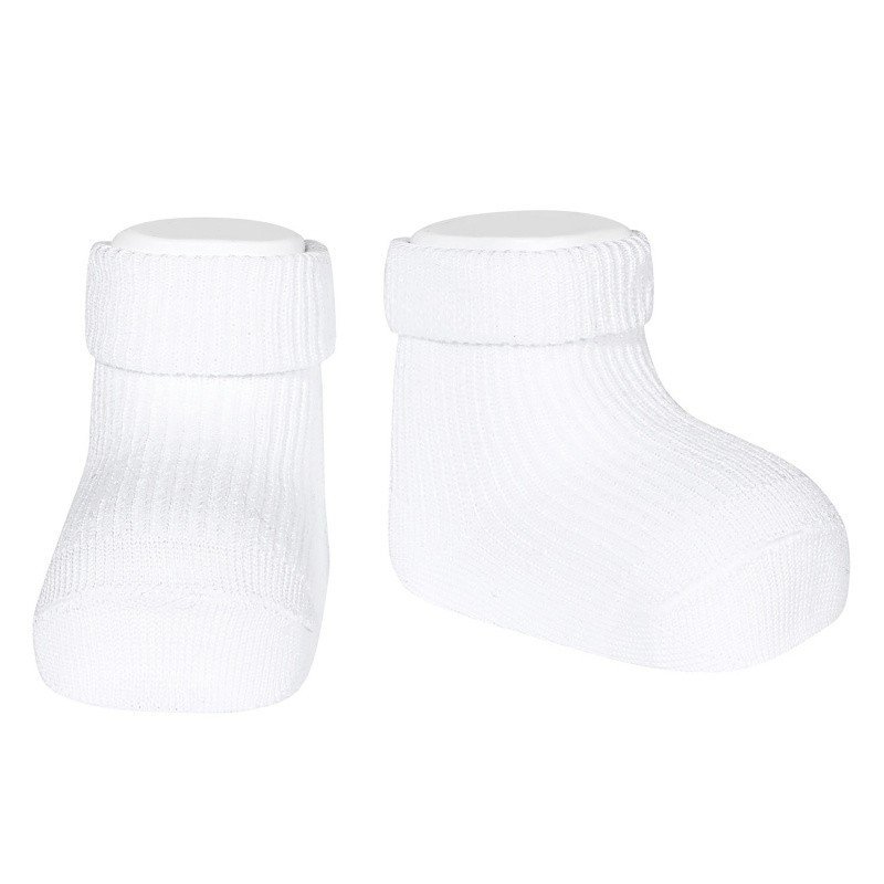 WHITE BOY CHRISTENING/BAPTISM SPANISH SOCKS STYLE 2.023/3